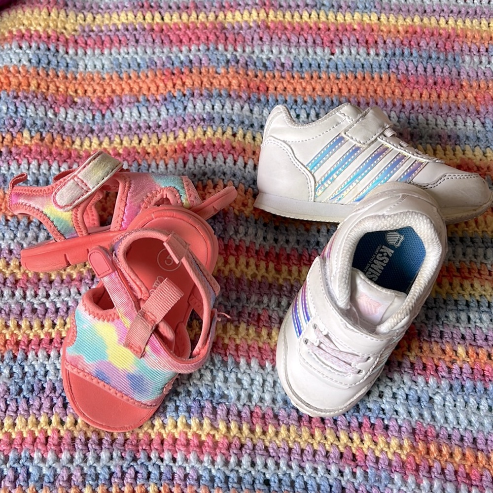 Lot of 2 Toddler Shoes